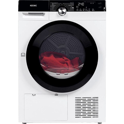 Koenic KTD9332C - Warmtepompdroger - 9 kg - 14 programma's - Wit