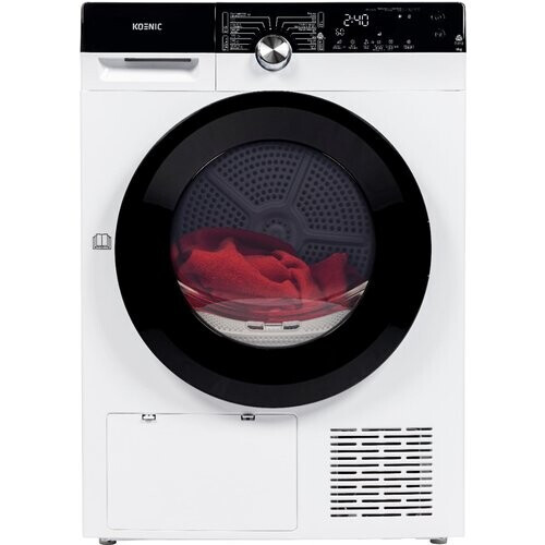 Koenic Ktd9336c - Warmtepompdroger - 9 Kg - 68 Db - Energieklasse C | Tweedehands (Refurbished) Tweedehands