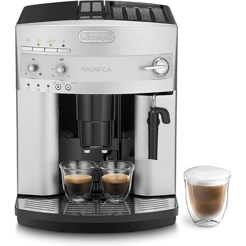 Koffiezetapparaat met molen Compatibele Nespresso De'Longhi Magnifica ESAM 4200.S 1,8000L - Zwart/Grijs Tweedehands