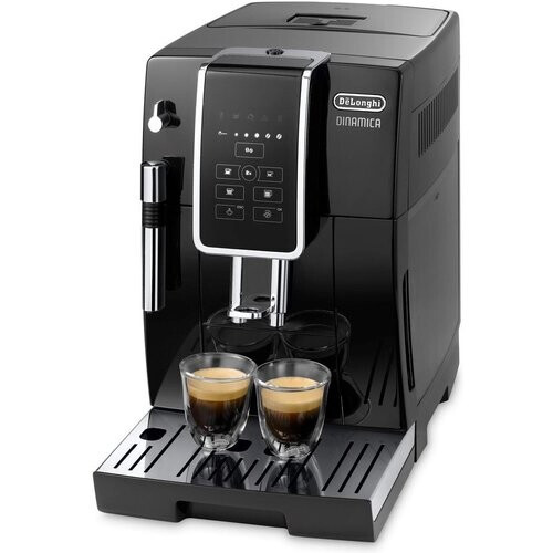 Koffiezetapparaat met molen Delonghi Dinamica FEB35 15.B 1,7000L - Zwart/Zilver Tweedehands