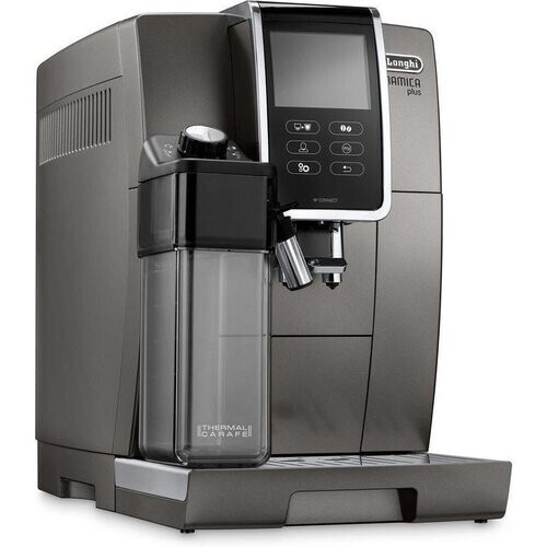 Koffiezetapparaat met molen Delonghi Dinamica FEB3795.T 1,8000L - Zwart/Grijs Tweedehands