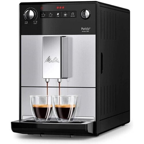 Koffiezetapparaat met molen Zonder Capsule Melitta F230-101 Purista L - Grijs/Zwart Tweedehands