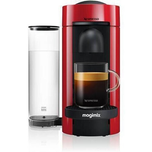 Koffiezetapparaat met Pod Compatibele Nespresso Magimix Nespresso Vertuo M600 1.2L - Rood Tweedehands