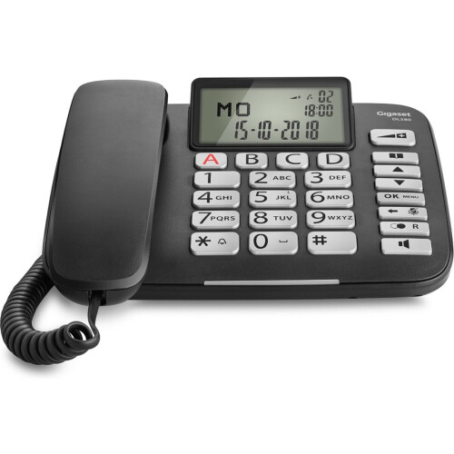 Landline Telephone Doro DL580 (IT) (Refurbished B) Tweedehands
