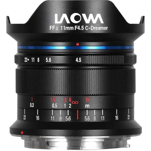 Laowa 11mm F4.5 FF RL - Prime Lens - 126° kijkhoek - Canon RF - Zwart Tweedehands