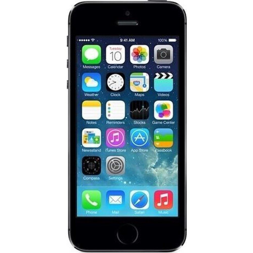 leapp iPhone 5S - Smartphone - 4"4G A7 1 GB 16 GB Grijs (refurbished) Tweedehands