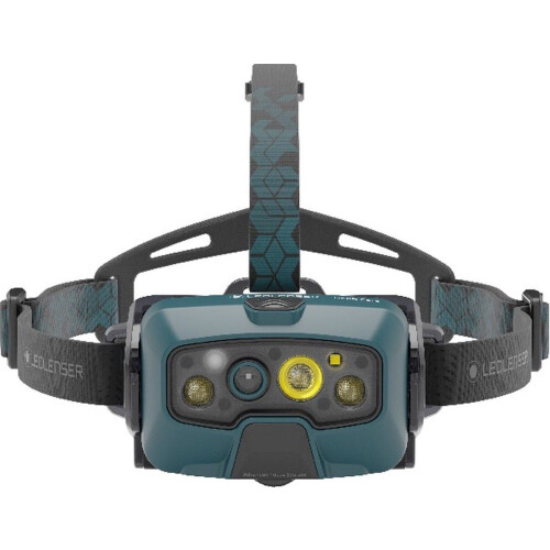 Ledlenser HF8R CORE - hoofdlamp - 1600 lumen - IP68 - oplaadbaar - digitale focus - adaptieve lichtbundel - groen Tweedehands