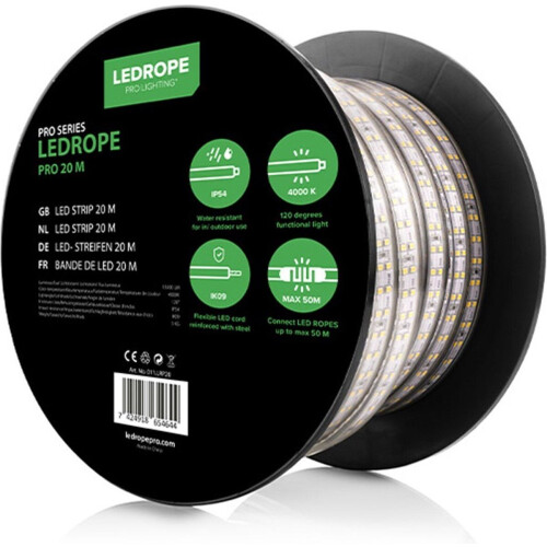 LEDROPE Pro - Lichtslang 20 meter - Laagste prijs Tweedehands