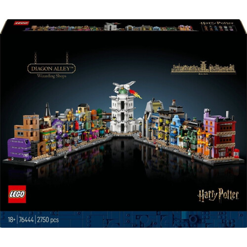 LEGO Harry Potter - De Wegisweg tovenaarswinkels - microschaal - 12 microfiguren Tweedehands