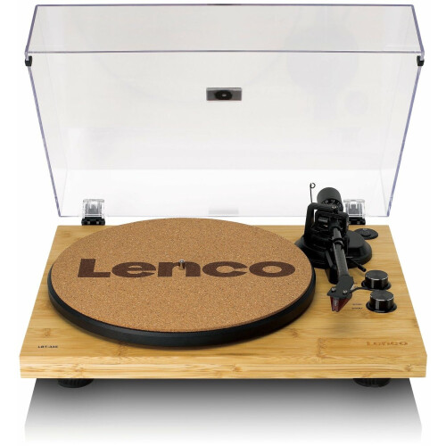 Lenco LBT-335BA - Platenspeler - Bluetooth 5.2 - Bamboe (FSC) Tweedehands