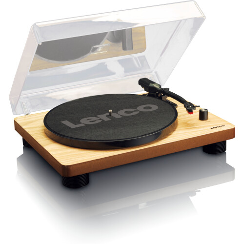 Lenco LS-50 - Houten platenspeler - Ingebouwde luidsprekers en USB - MDF Tweedehands