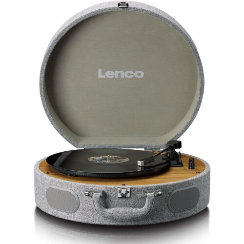 Lenco LS-66GY - Retro Platenspeler - Bluetooth en ingebouwde speakers - Grijs Tweedehands