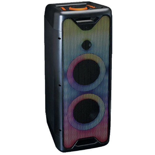 Lenco ML-PA-BT-02-BK - Bluetooth PA-systeem - 100W RMS - LED-lichtanimatie