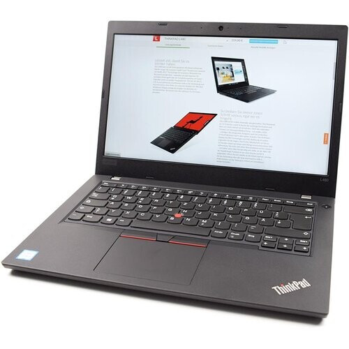 Lenovo ThinkPad L480 14" Core i5 1.6 GHz - SSD 256 GB - 16GB QWERTZ - Duits Tweedehands