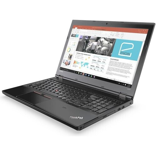 Lenovo ThinkPad L570 15" Core i5 2.4 GHz - SSD 512 GB - 16GB AZERTY - Frans Tweedehands