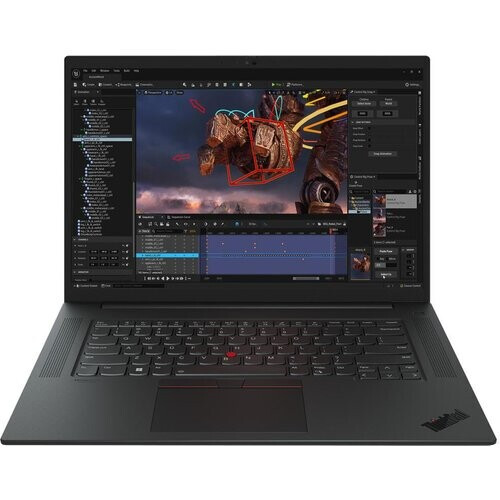 Lenovo ThinkPad P1 G6 16" Core i7 2 GHz - HDD 1 TB - 32GB QWERTY - Engels Tweedehands