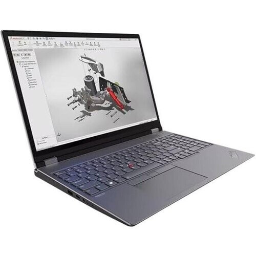 Lenovo ThinkPad P16 Gen 2 16" Core i7 2.8 GHz - SSD 1000 GB - 64GB QWERTZ - Duits Tweedehands