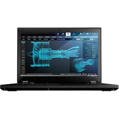 Lenovo ThinkPad P51 15" Core i7 2.9 GHz - SSD 1000 GB - 16GB QWERTY - Engels Tweedehands