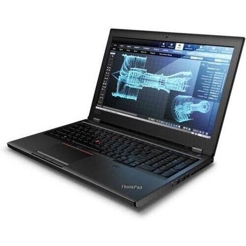 Lenovo ThinkPad P52 15" Core i7 2.6 GHz - SSD 512 GB - 64GB QWERTY - Engels Tweedehands