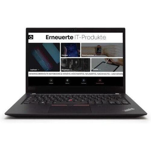 Lenovo ThinkPad T14s G1 14" Core i7 1.8 GHz - SSD 512 GB - 16GB QWERTZ - Duits Tweedehands