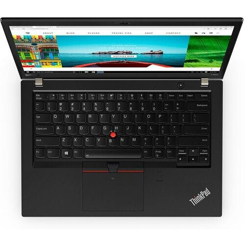 Lenovo ThinkPad T480 14" Core i5 1.7 GHz - SSD 256 GB - 8GB QWERTY - Italiaans Tweedehands