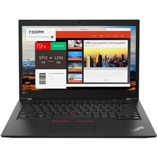 Lenovo ThinkPad T480S 14" Core i5 1.7 GHz - SSD 256 GB - 16GB QWERTY - Engels Tweedehands