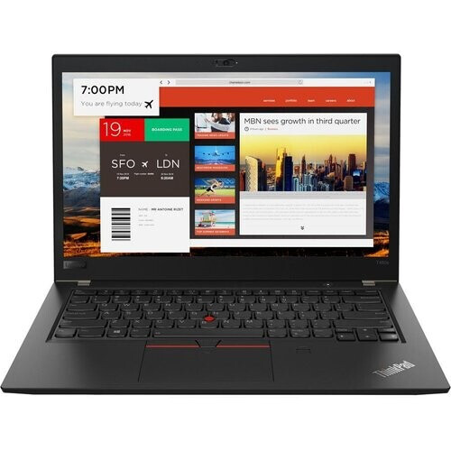 Lenovo ThinkPad T480S 14" Core i7 1.8 GHz - SSD 1000 GB - 16GB QWERTZ - Duits Tweedehands