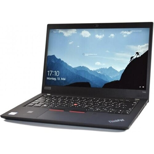 Lenovo ThinkPad T490 14" Core i5 1.6 GHz - SSD 256 GB - 16GB QWERTY - Engels Tweedehands