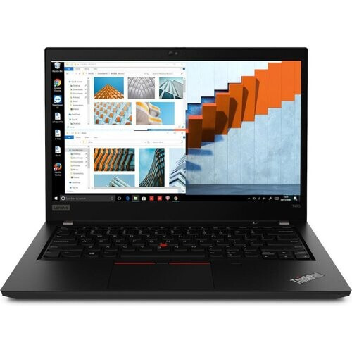 Lenovo ThinkPad T490 14" Core i5 1.6 GHz - SSD 256 GB - 8GB QWERTY - Italiaans Tweedehands