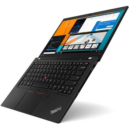 Lenovo ThinkPad T495 14" Ryzen 3 PRO 2.1 GHz - SSD 256 GB - 8GB QWERTZ - Duits Tweedehands