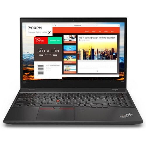 Lenovo ThinkPad T580 15" Core i5 1.7 GHz - SSD 1000 GB - 16GB QWERTZ - Duits Tweedehands