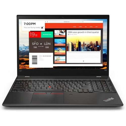 Lenovo ThinkPad T580 15" Core i5 1.7 GHz - SSD 256 GB - 8GB QWERTY - Engels Tweedehands