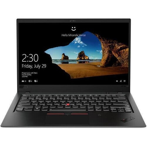 Lenovo ThinkPad X1 Carbon G6 14" Core i5 1.7 GHz - SSD 256 GB - 8GB QWERTY - Engels Tweedehands