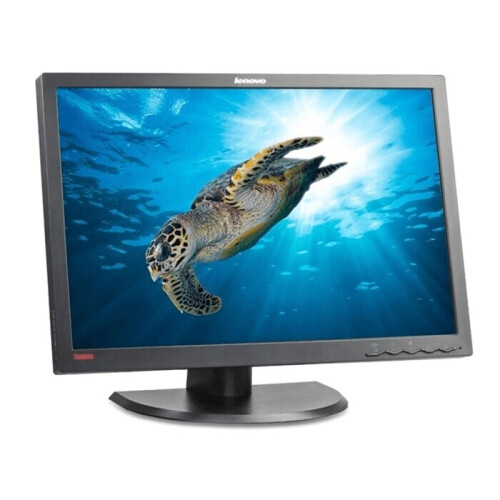 Lenovo ThinkVision LT2452pwC - 24 inch - 1920x1200 - DP - DVI - VGA - Zwart Tweedehands