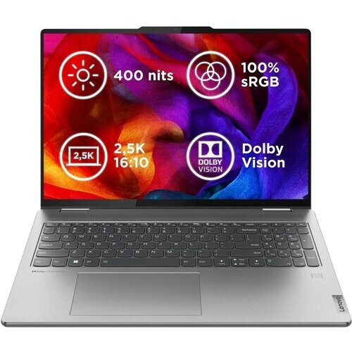 Lenovo Yoga 7 16IRL8 16" Core i7 1.4 GHz - SSD 1000 GB - 16GB QWERTY - Portugees Tweedehands