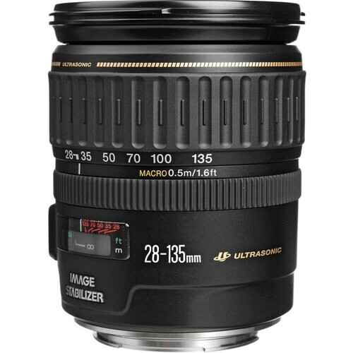 Lens Canon EF 28-135 mm f/3.5-5.6 Tweedehands