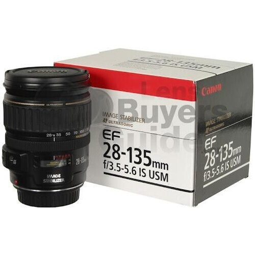 Lens Canon EF 28-135mm f/3.5-5.6 Tweedehands