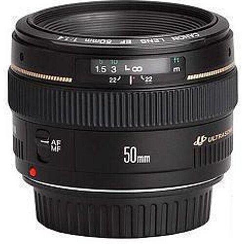 Lens Canon EF 50mm f/1.4 Tweedehands