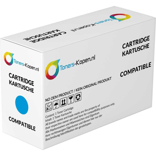 Lexmark C500H2CG Toner Cyaan 3000 Pagina's - Huismerk Compatible - TN-320C TN-325C - C500 C500N C500 Series Optra C500 X500 X500N X502 X502N - C500H2CG compatible - C500H2CG alternatief - Lexmark toner Tweedehands