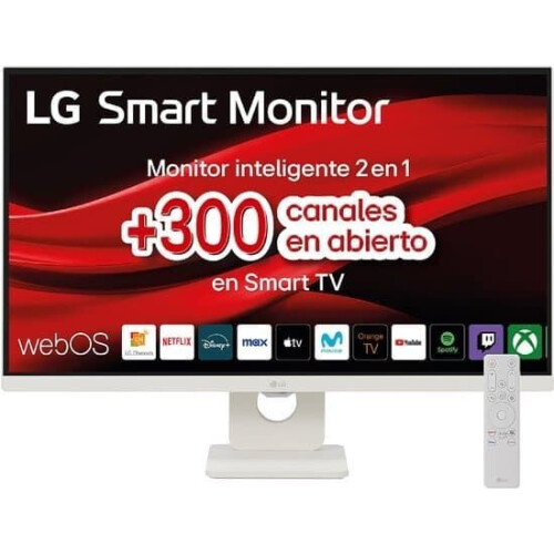 LG 27U731SA-W - Gaming-Monitor - 27 inch 4K 60 Hz 5 ms - Wit Tweedehands