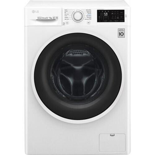 Lg F4j6tmow - Was-droogcombinatie - 8 Kg Wassen - 5 Kg Drogen - 1400 Tpm - Direct Drive Motor - Energieklasse A | Tweedehands (Refurbished) Tweedehands