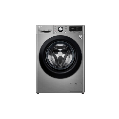 Lg F4v310sse - Wasmachine - 10.5 Kg - 1400 Tpm - Steam & Direct Drive - Energieklasse B - Grafiet | Tweedehands (Refurbished)