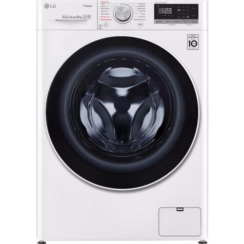 LG F4WN508S0 - Wasmachine - 14 wasprogramma's en stoomfunctie - Energieklasse D