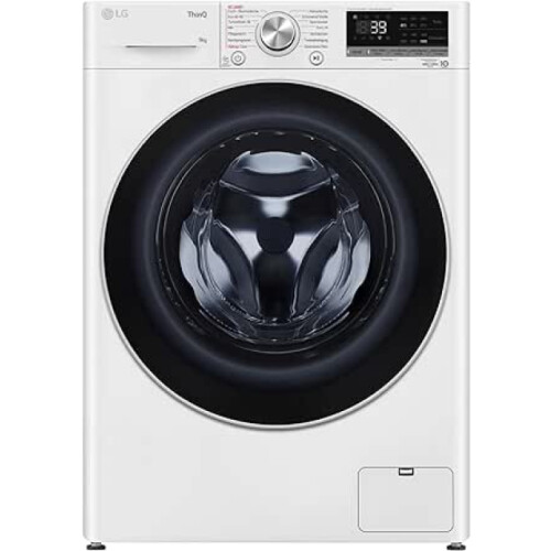 LG F4wv709p1e - Wasmachine - 9 kg - 1400 tpm - Stoom - Energieklasse A - Wit Tweedehands