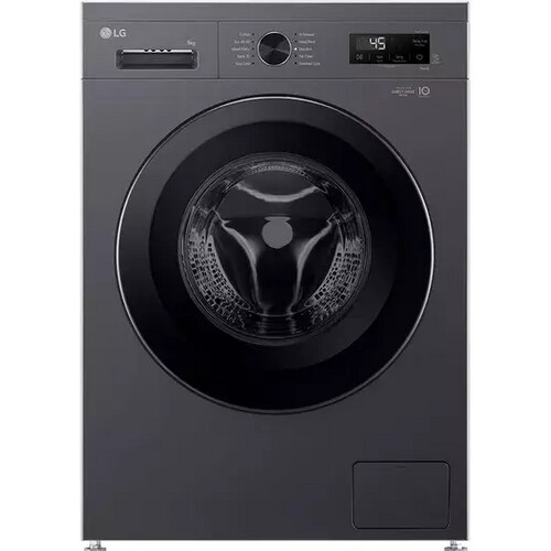 Lg F4x1009nmk - Wasmachine - 9 Kg - 1400 Tpm - Direct Drive - Energieklasse A - Grijs | Nieuw (outlet) Tweedehands