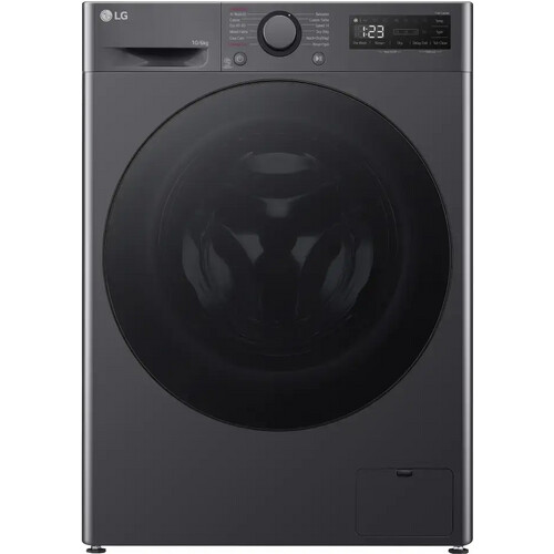 Lg Fwy606gbln1 Was- En Droogcombinatie - 10-6kg - 6 Motion Direct Drive-technologie - Koolborstelloos - Voeg Item Toe-functie | 1400t - 60cm | Nieuw (outlet) Tweedehands