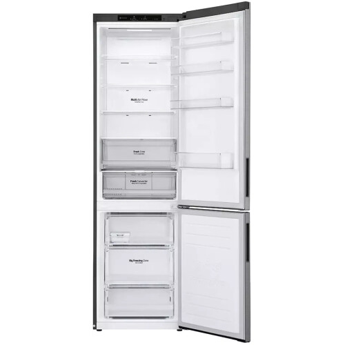 Lg Gbp62pznac - Koel-vriescombinatie - 200 Cm - Energieklasse A - Rvs | Nieuw (outlet)