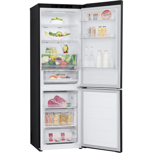 Lg Gbv3100aep - Koelvriescombinatie - 186 Cm - 344l - No Frost - Zwart | Nieuw (outlet)