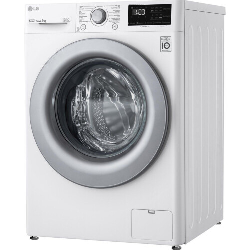LG GC3V309N4 - Wasmachine - 9kg Slimme AI DD™ motor 6 Motion - Wit Tweedehands