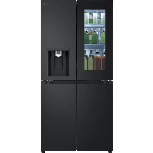 Lg Gmg861epae - Amerikaanse Koelkast - 179 Cm - 508l - No Frost & Instaview® - Zwart | Nieuw (outlet) Tweedehands